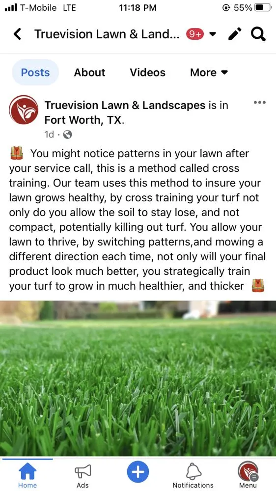 Custom landscape installation in North Richland Hills, TX - Truevision Lawn & Landscapes