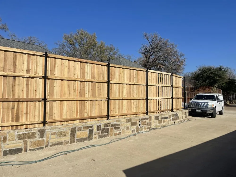 Affordable landscape installation in North Richland Hills, TX by Truevision Lawn & Landscapes