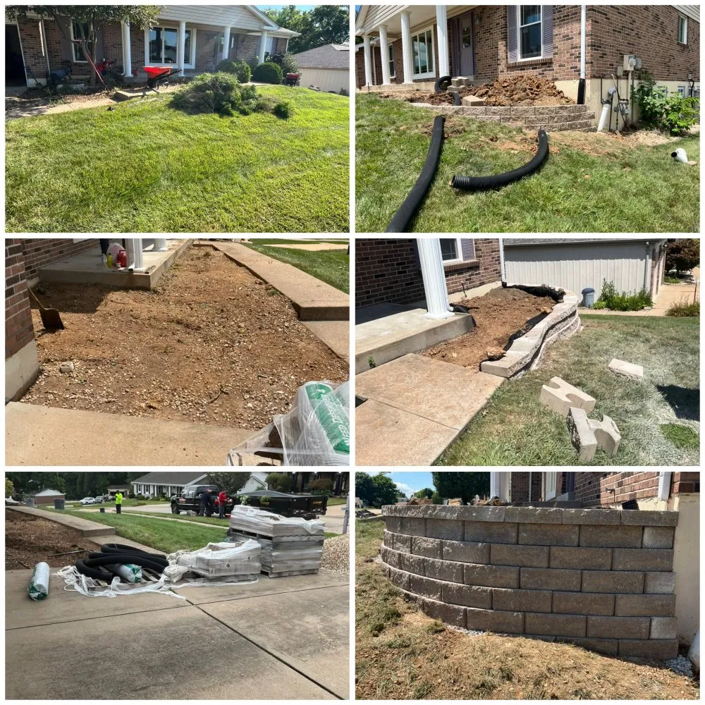 Reliable landscape installation in Breckenridge Hills, MO by Trujillo Gardens landscape and maintenance