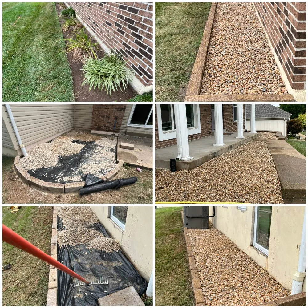 Professional lawn mowing service for beautiful yards in Breckenridge Hills, MO by Trujillo Gardens landscape and maintenance