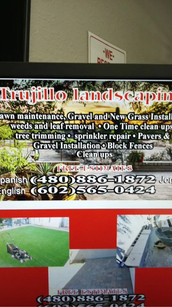 Expert residential landscaping for residential properties in Phoenix, AZ by Trujillo Landscaping