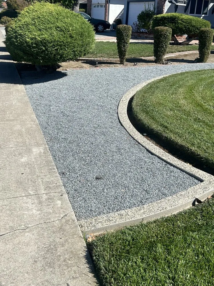 Custom lawn mowing service with custom design across San Mateo, CA - Trujillo’s Services