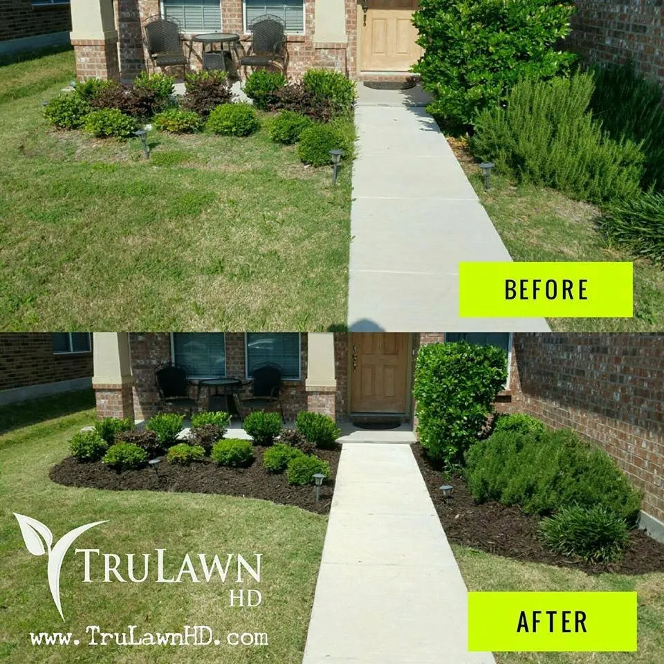 Local garden landscaping in Princeton, TX by TruLawn HD