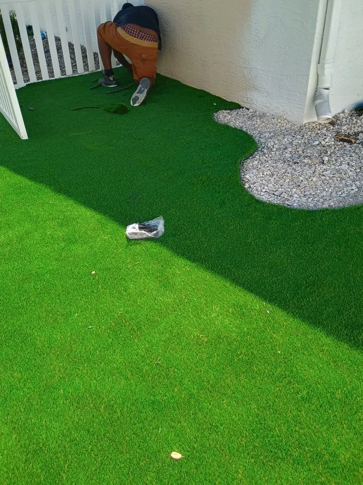 Professional landscape installation in St. Petersburg, FL by Truly Clean