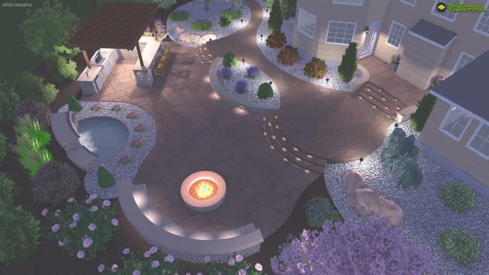 Custom lawn care service for residential properties across Beaumont, TX - TruScape