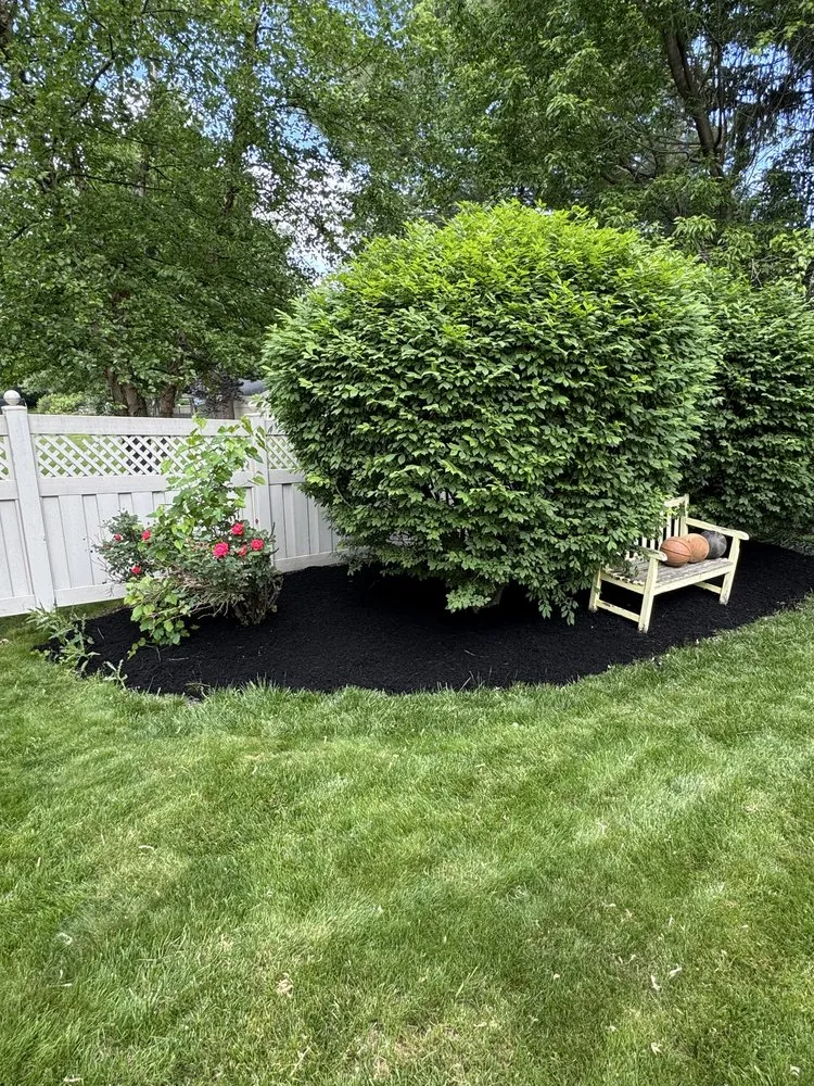 Professional garden landscaping with custom design across Mechanicsburg, PA - Truscaping LLC