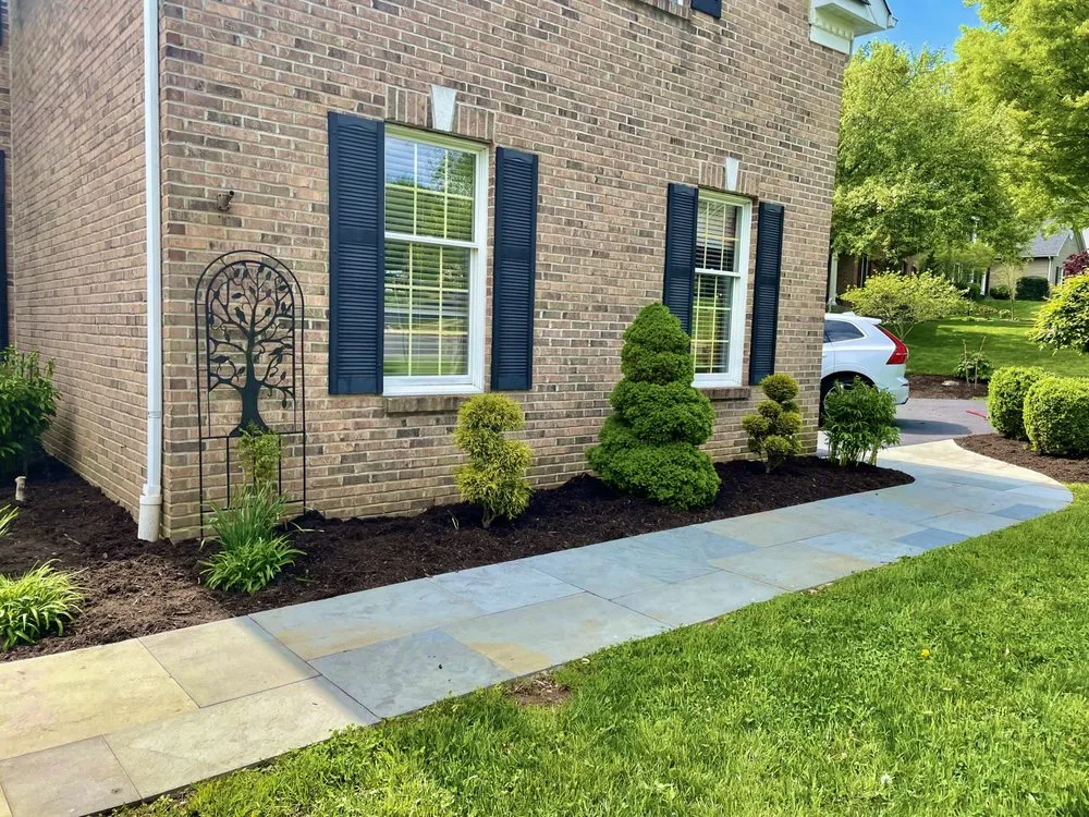 Affordable lawn mowing service with custom design across Downingtown, PA - Trust Landscaping