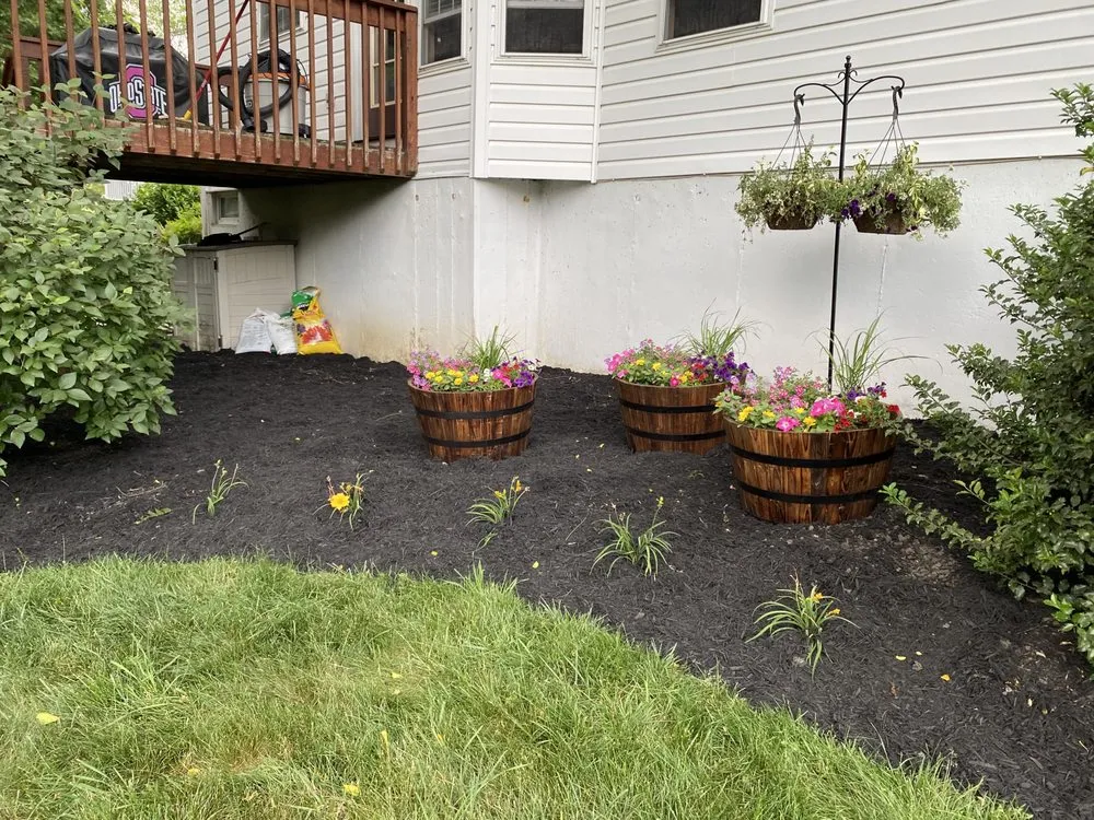 Top-rated landscape design for homes in Downingtown, PA by Trust Landscaping
