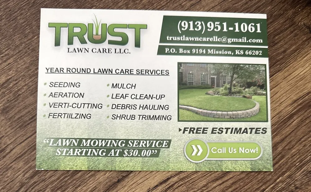 Local landscaping services in Mission, KS by Trust Lawn Care