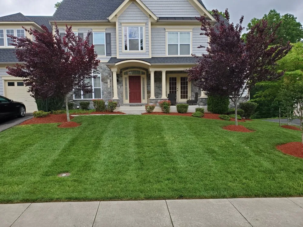 Custom landscape design for residential properties in Manassas, VA by Trusted Landscaping & Painting