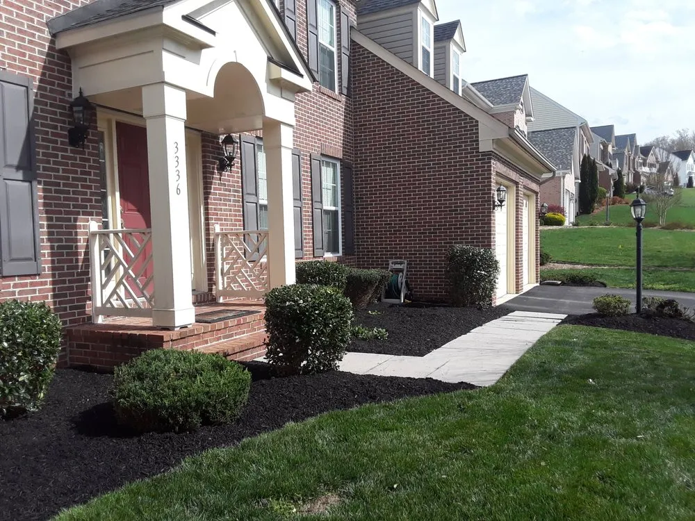 Local lawn mowing service with custom design in Manassas, VA by Trusted Landscaping & Painting
