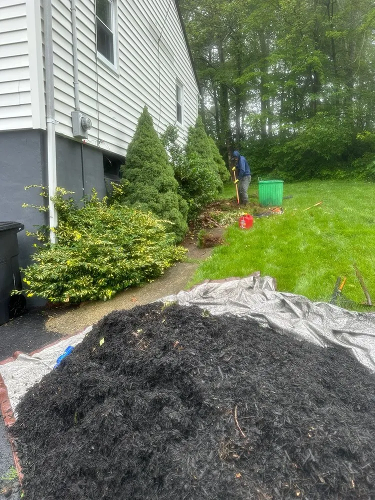 Professional lawn care service with custom design in Waterbury, CT by Trusted Landscaping