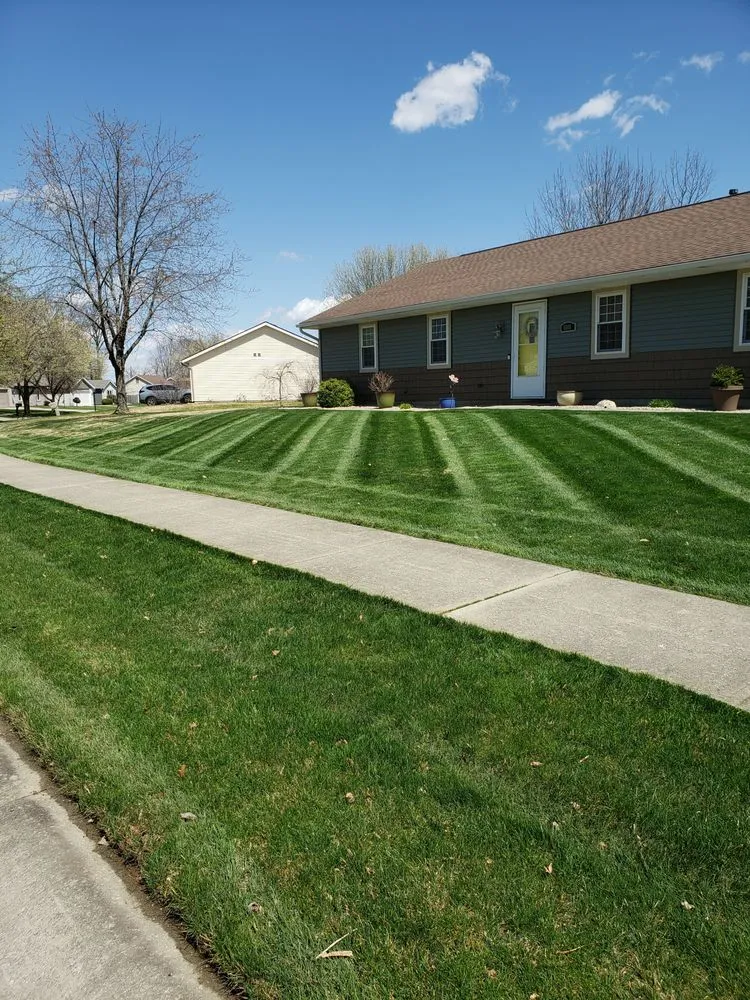 Affordable landscape installation with custom design in Fort Wayne, IN by Trusted Lawn Care