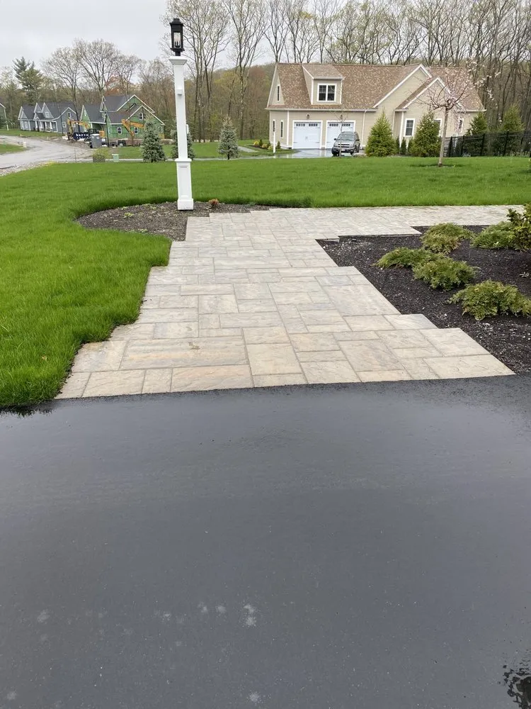 Custom lawn mowing service for outdoor upgrades across Auburn, MA - Trustscaping