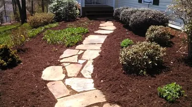 TrustyCare Lawn Care Logo