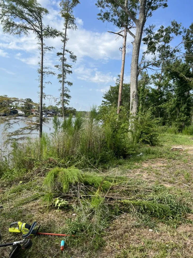 Trusted garden landscaping for homes in Kinder, LA by Trystan’s Odd Jobs and Pressure Washing