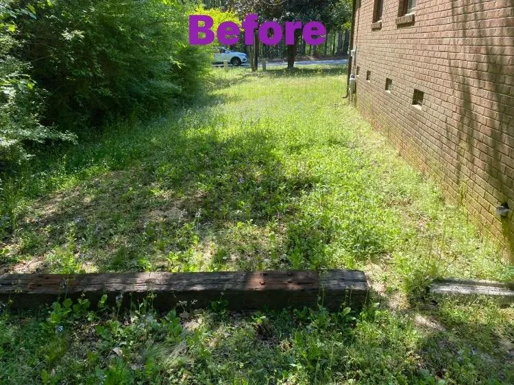 Custom lawn mowing service with custom design across Fayetteville, NC - T&S Affordable Lawn Care