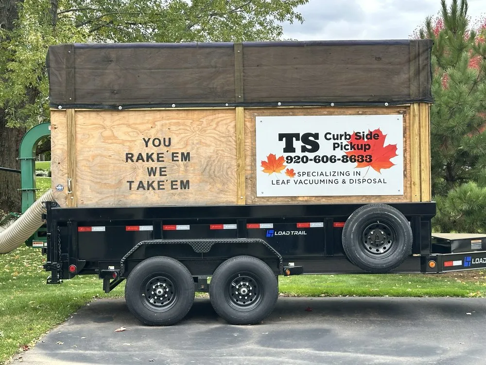 Local landscape design in Suamico, WI by TS Curbside Pickup