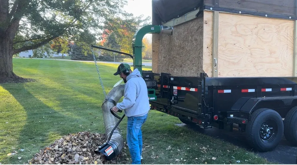 Local landscape installation with custom design across Suamico, WI - TS Curbside Pickup