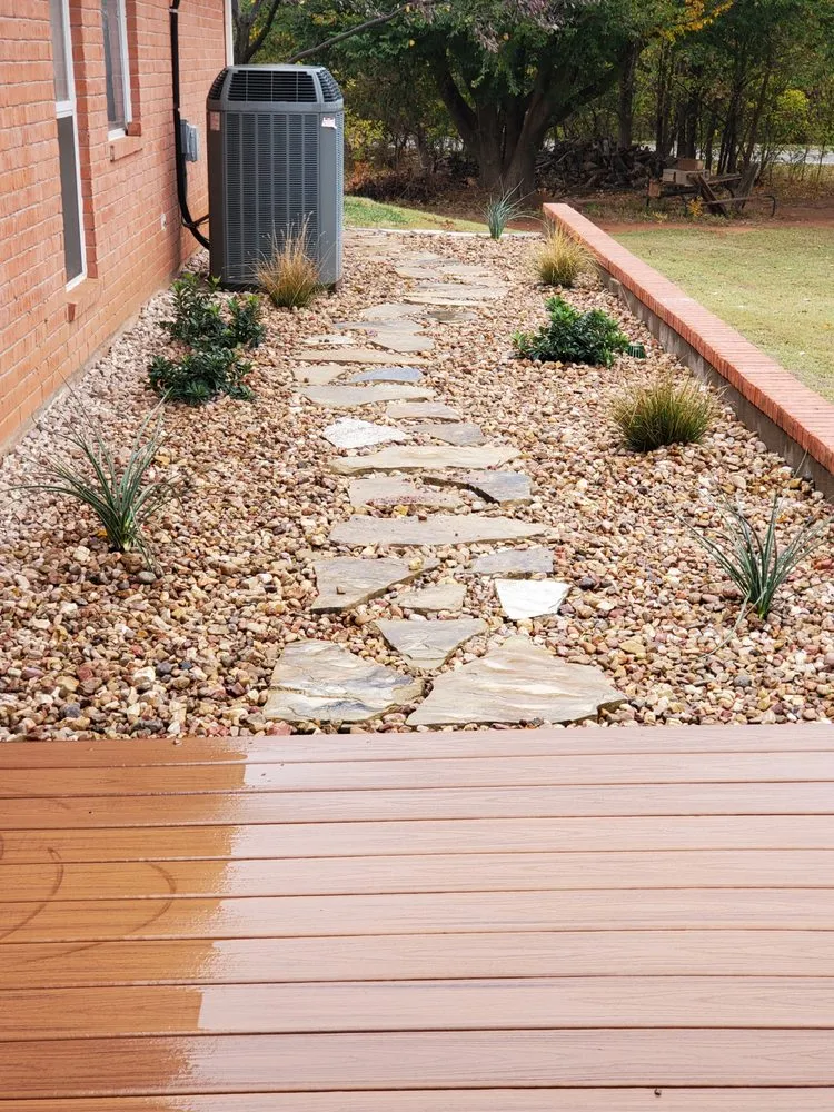 Trusted landscape installation for homes across Edmond, OK - T&S Landscaping