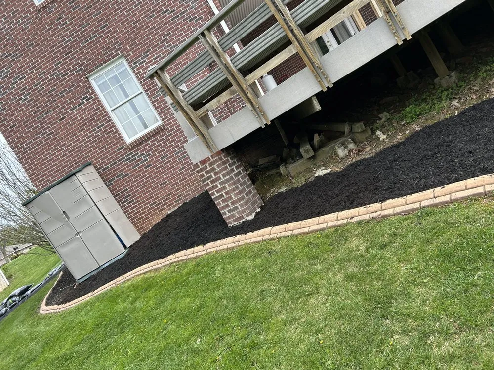 Professional landscape installation for residential properties across Gray, TN - T’s Landscaping