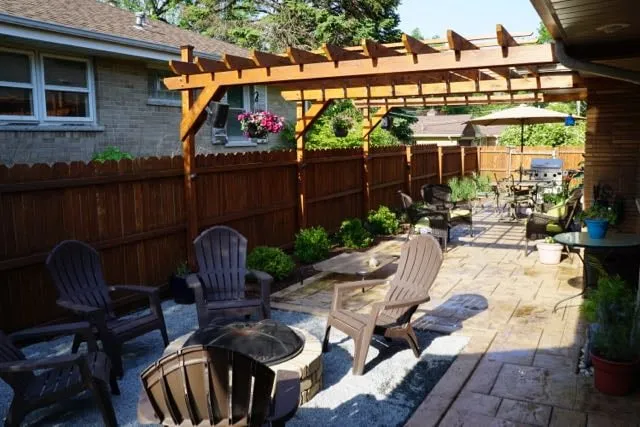 Custom garden landscaping in Mount Prospect, IL - TS Landscaping