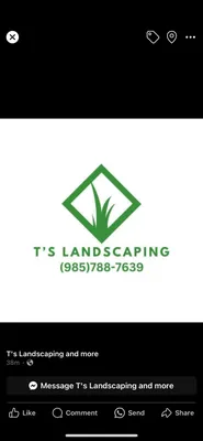 T’s Landscaping Logo