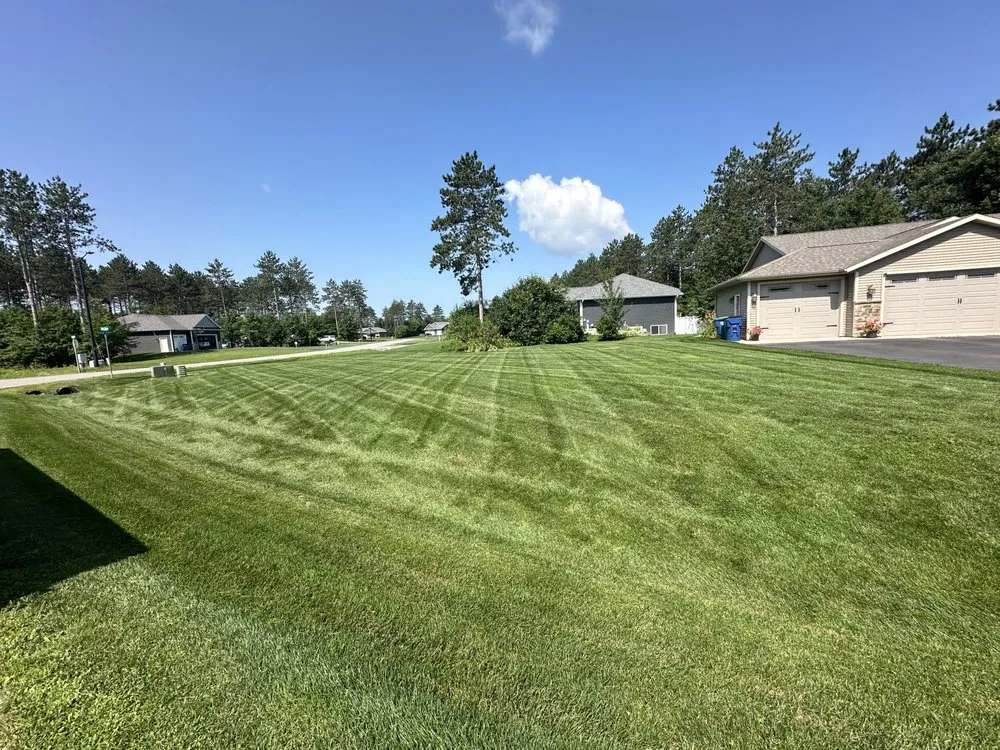 Custom garden landscaping in Weston, WI - Ts Lawn Barbers