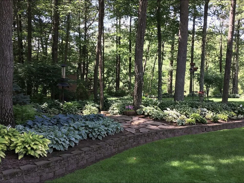 Custom landscape installation in Weston, WI by Ts Lawn Barbers