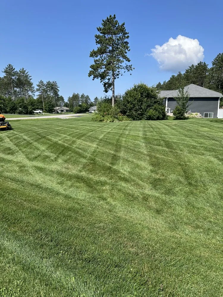 Top-rated landscape installation with custom design in Weston, WI by Ts Lawn Barbers