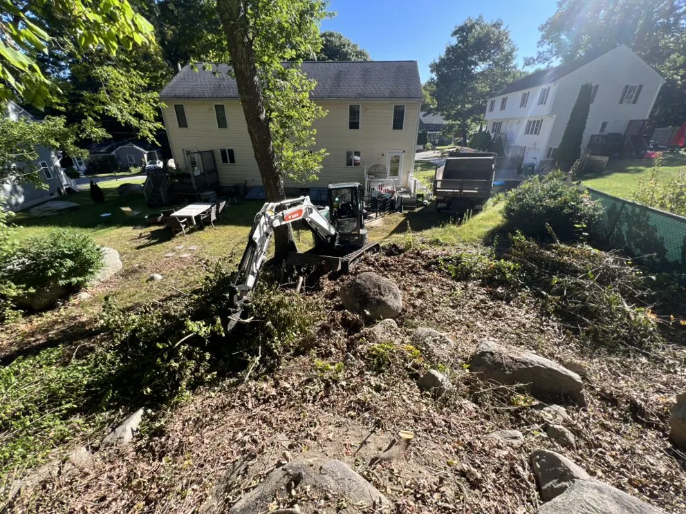 Trusted landscape installation experts serving Uxbridge, MA - T'S Lawn Care & Stump Grinding
