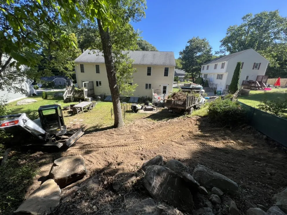 Local landscape design in Uxbridge, MA - T'S Lawn Care & Stump Grinding