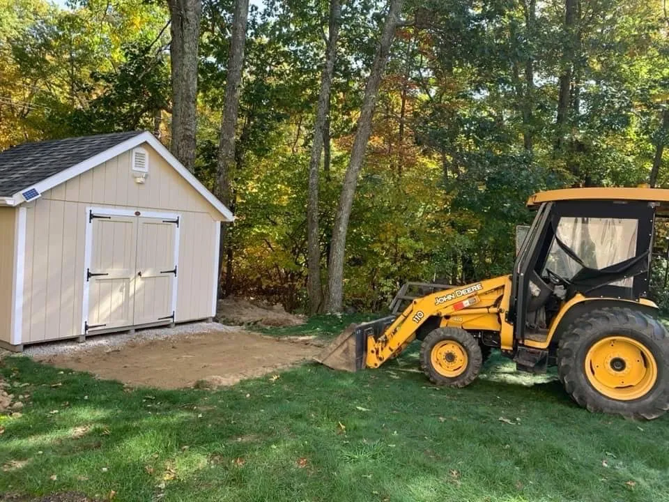 Professional landscape design in Uxbridge, MA by T'S Lawn Care & Stump Grinding