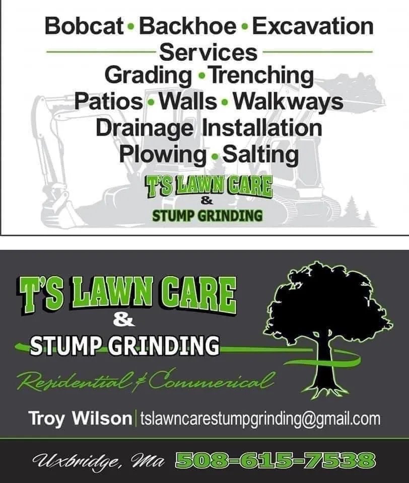 Custom lawn care service for year-round maintenance in Uxbridge, MA by T'S Lawn Care & Stump Grinding