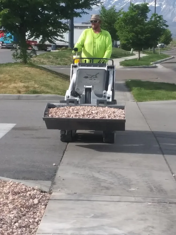 Custom landscape installation in Springville, UT by T&S Lawn Care