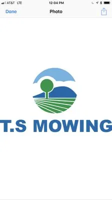 T.S Mowing Logo