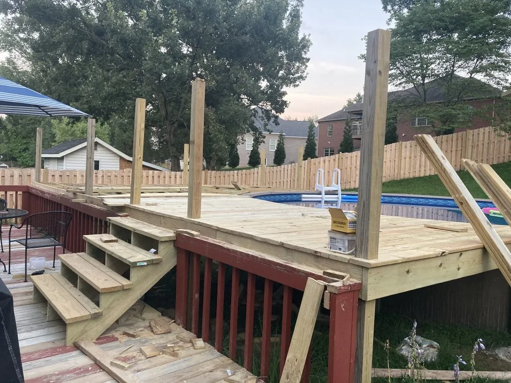 Custom residential landscaping for outdoor upgrades across Newburgh, IN - T’s Total Concepts And More