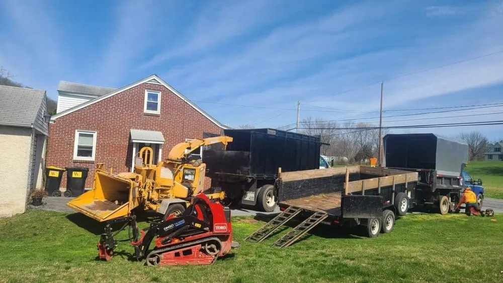 Professional yard maintenance in Pottstown, PA - T's Trees And Trimming