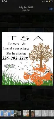 TSA Lawn & Landscaping Solutions Logo
