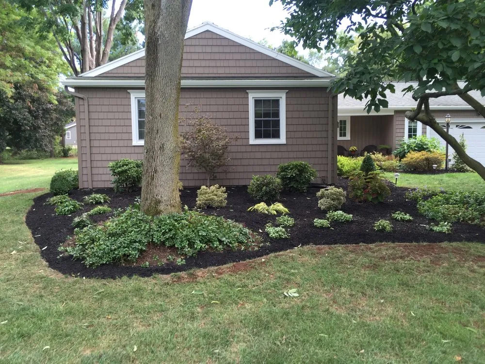 Top-rated residential landscaping for year-round maintenance in Rochester, NY by Tschanz Landscape Service