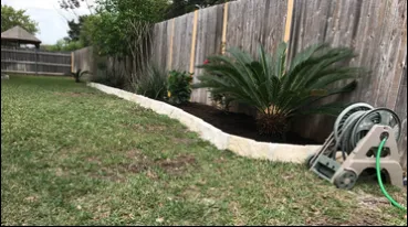 Custom landscape design with custom design in Boerne, TX by TSE Services