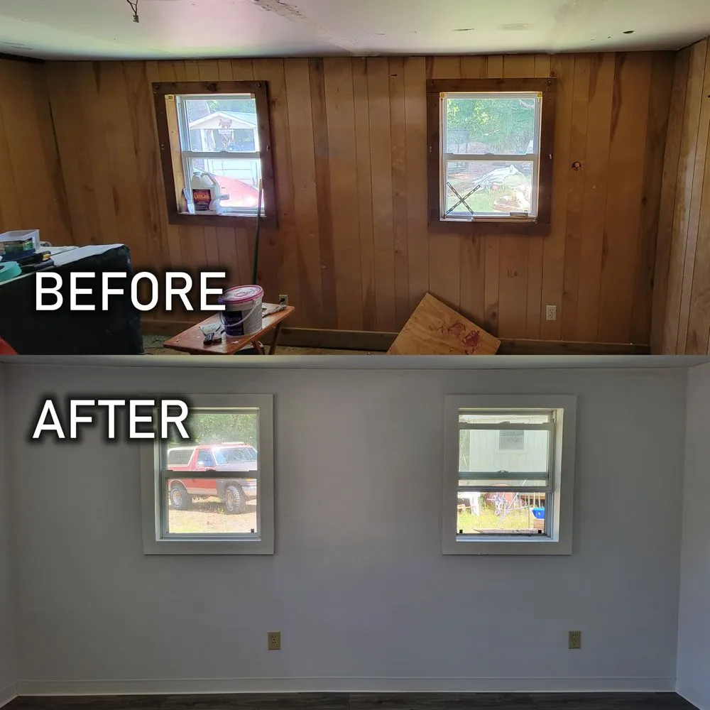 Professional garden landscaping in Concord, NC by T&T Handyman Services