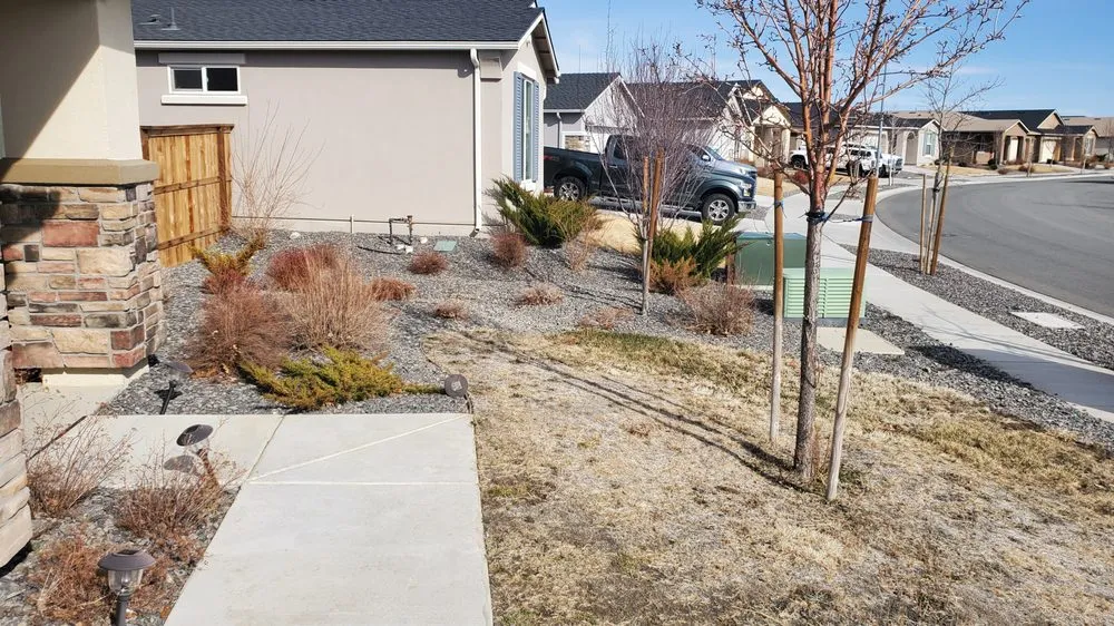 Custom residential landscaping in Sparks, NV by T&T Lawns Plus