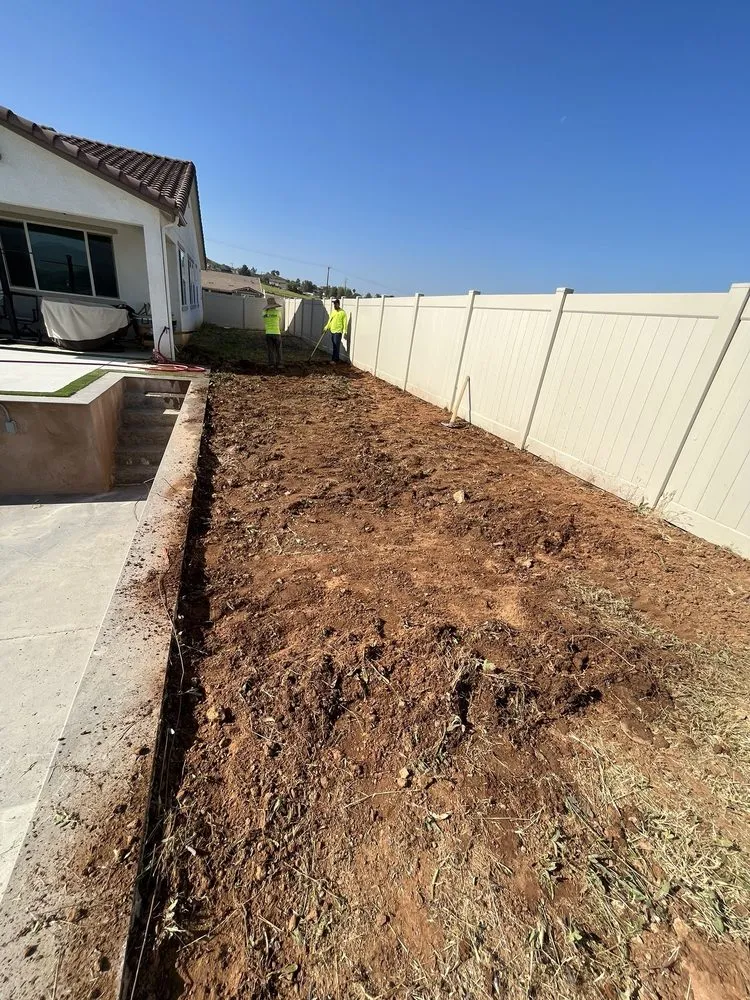 Custom yard cleanup service for residential properties in Pomona, CA by TTG Landscaping & Irrigation