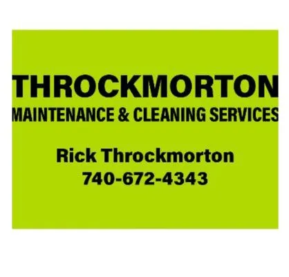 TThrockmorton's Maintenance and Cleaning Services Logo