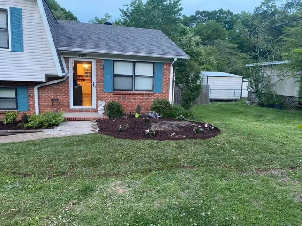 Custom landscaping services for residential properties in Meridian, MS by TT's Lawn Care