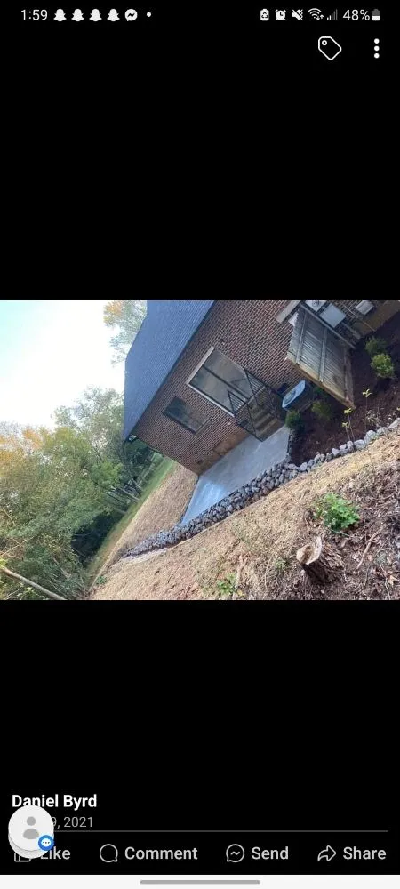 Professional outdoor landscaping with custom design across Old Fort, NC - TT's Total Repair