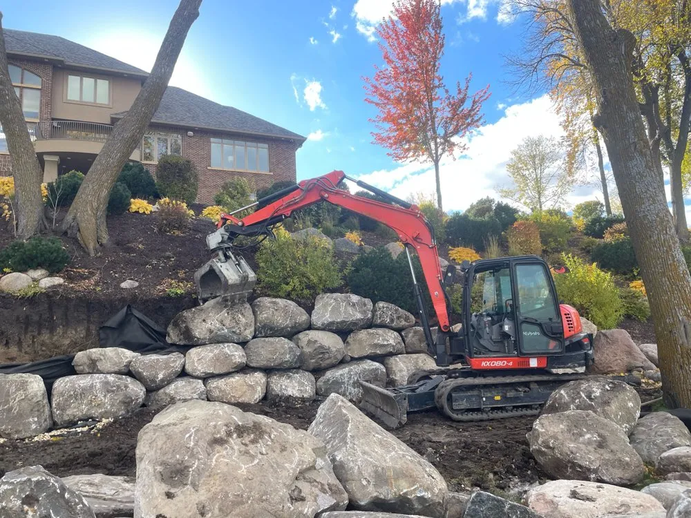 Professional landscaping services experts serving Zimmerman, MN - Tucker Site Services