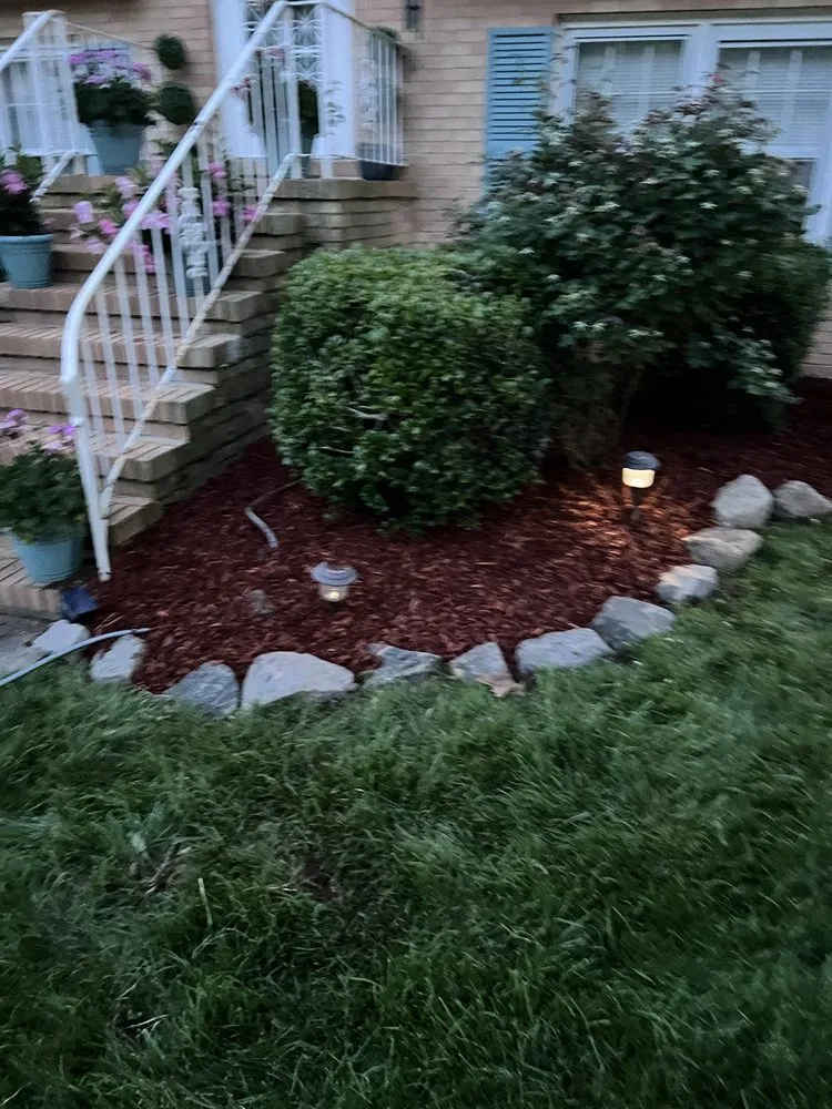 Custom garden landscaping for residential properties across Chesterfield, VA - Tucker's Lawncare Services