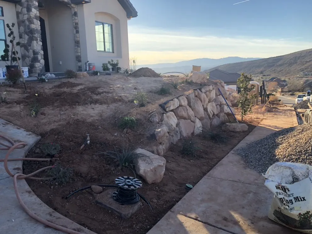 Custom lawn mowing service in Washington, UT - Tuff Builders